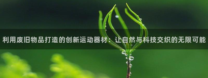 fb体育平台注册要钱吗是真的吗：利用废旧物品打造的创