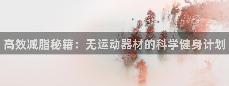 fb体育平台是正规平台吗知乎：高效减脂秘籍：无运动器材的科学