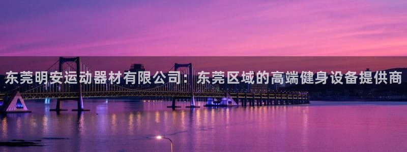 fb体育官方：东莞明安运动器材有限公司：东莞区域的高端健身设